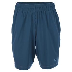 Men`s SB Sport Game 9 Inch Tennis Short Steel Blue