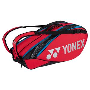 Pro Racquet Tennis Bag 6 Pack Tango Red