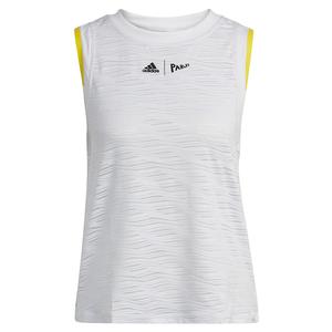 Women`s London Match Tennis Tank White