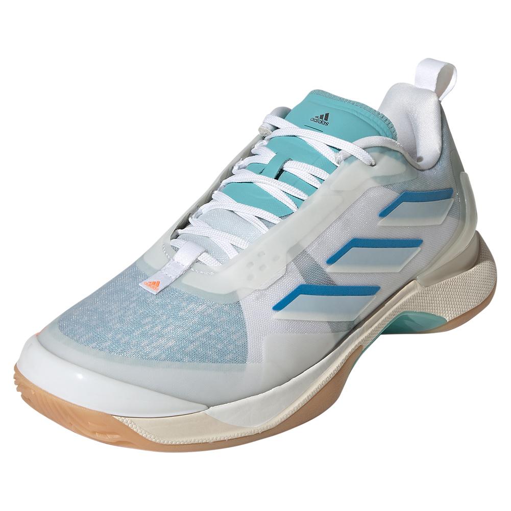 adidas Women`s Avacourt Parley Tennis Shoes Mint Ton and White