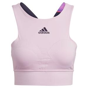 Women`s US Series Tennis Crop Top Clear Pink