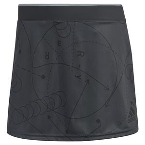 Women`s Club Graphic 13 Inch Tennis Skort Carbon