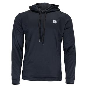 Men`s Performance Tennis Hoodie Caviar