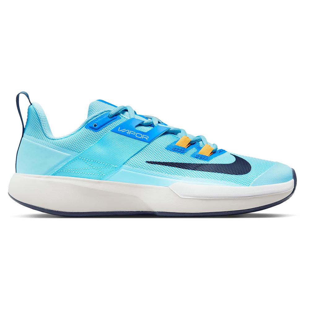  Men's Vapor Lite Tennis Shoes Blue Chill And Midnight Navy