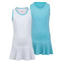 Girls` Mini Pleat Tennis Dress