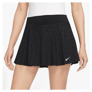 Women`s Advantage Club Dri-FIT Tennis Skort Black and White