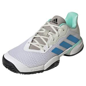 Juniors` Barricade Tennis Shoes Footwear White and Pulse Blue