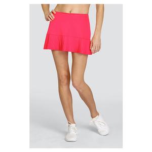 Women`s Alaina 13.5 Inch Pleated Tennis Skort Paradise Pink