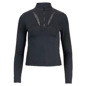 Women`s Parma Long Sleeve Tennis Top Onyx