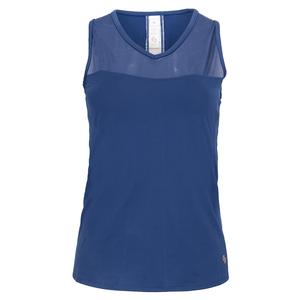 Women`s Tennis Tank Indigo