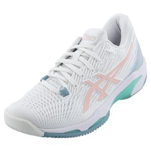 Women`s Solution Speed FF 2 Tennis Shoes White and Frosted Rose