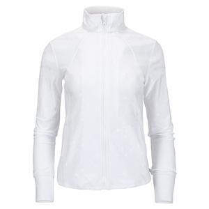 Women`s Break Point Tennis Jacket White