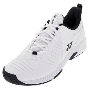 Unisex Sonicage Plus 4E Width Tennis Shoes White