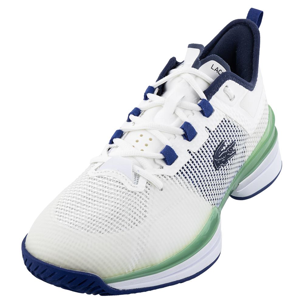 Lacoste Men`s AG-LT Ultra Tennis Shoes White and
