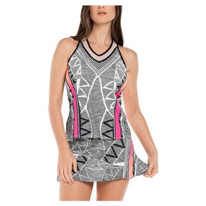 Women`s Santa Fe Glow Tennis Tank Midnight