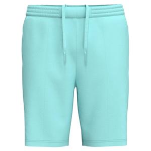 Men`s Solid 8 Inch Inseam Tennis Short Limpet Shell