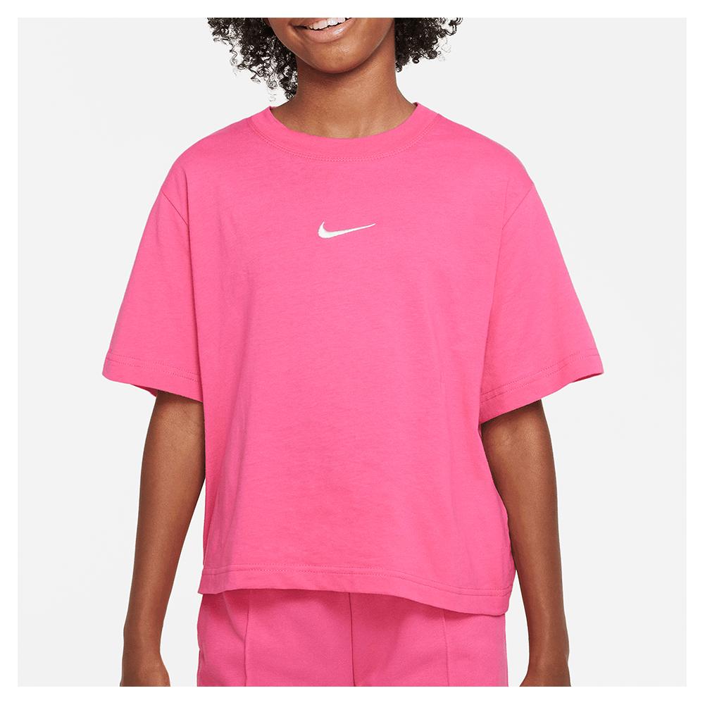 Girls` Sportswear T-Shirt Pinksicle