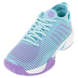 Women`s Hypercourt Supreme Tennis Shoes Angel Blue and Sheer Lilac