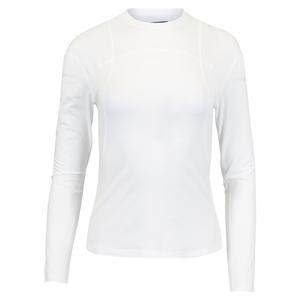 Women`s Drift Vex Long Sleeve Tennis Top White