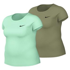 Women`s Court Dri-FIT Victory Short-Sleeve Tennis Top Plus Size