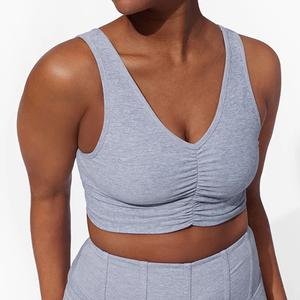 Women`s All Smiles Sports Bra Mid Grey Heather