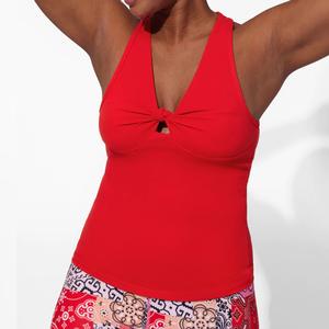 Women`s Rock Star Tennis Tank Candy Red