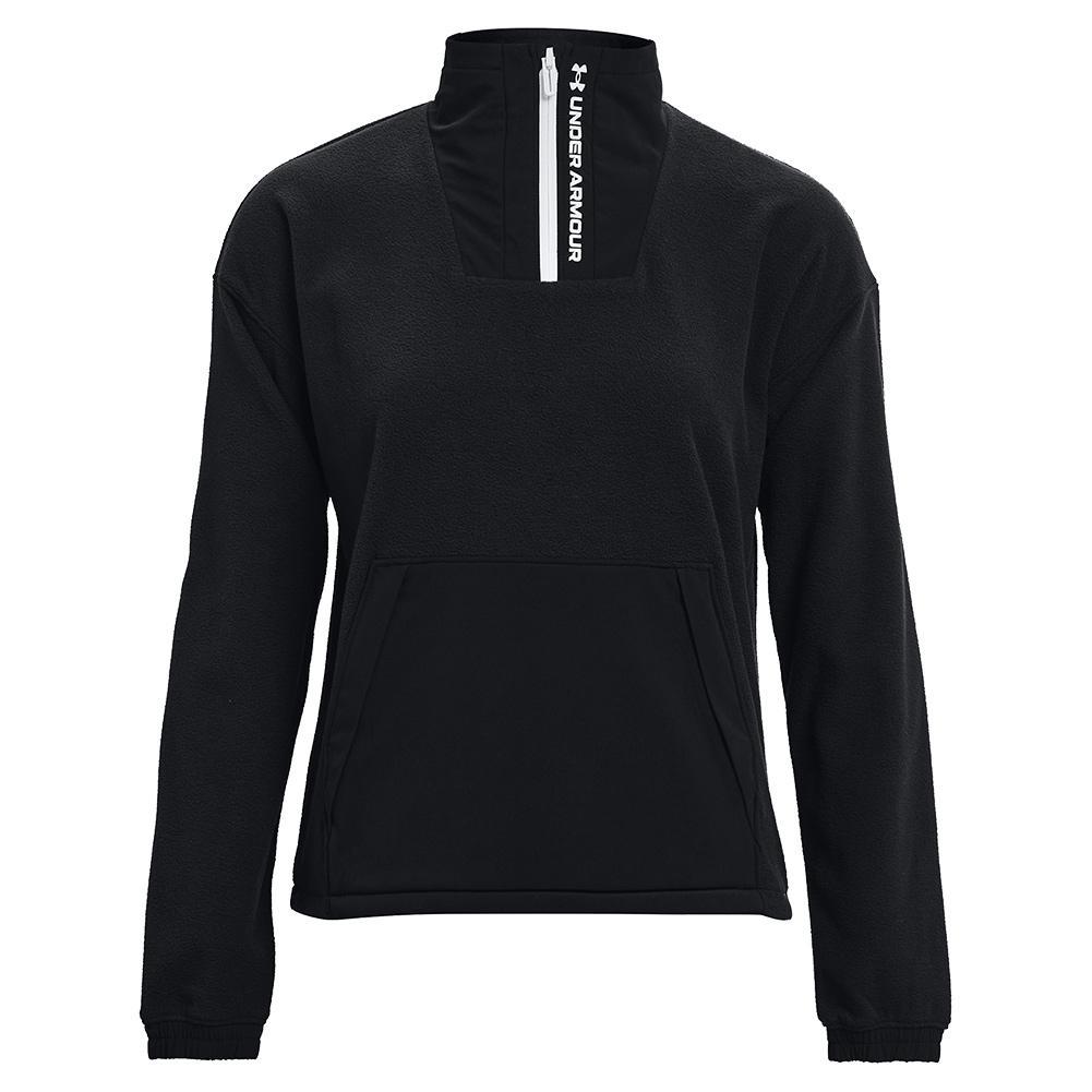 UNDER ARMOUR Women`s UA RUSH Fleece 1/2 Zip Hoodie | 1365776-F22 | Tennis  Express