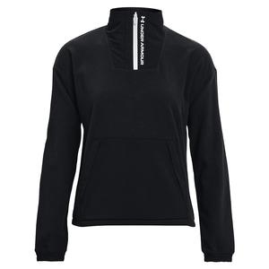 Women`s UA RUSH Fleece 1/2 Zip Hoodie