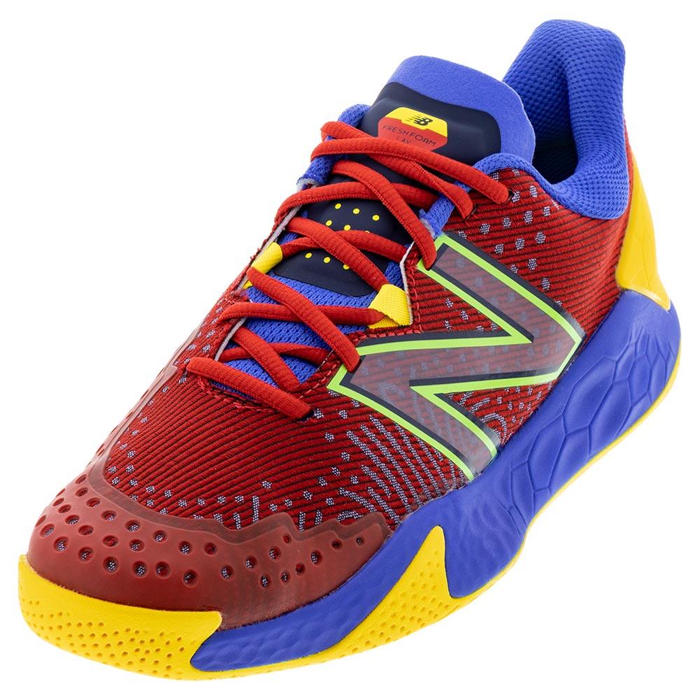 New Balance Men`s Fresh Foam X Lav V2 2E Width Tennis Shoes True Red ...