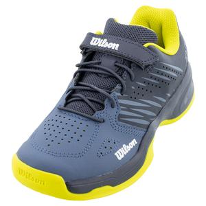 Juniors` Kaos 2.0 Tennis Shoes China Blue and India Ink