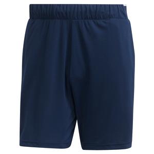 Men`s HEAT.RDY 7 Inch Knitted Tennis Shorts Collegiate Navy