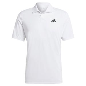 Men`s Club Tennis Polo White