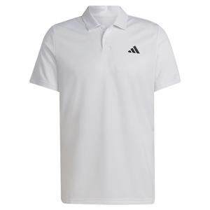 Men`s HEAT.RDY Tennis Polo White and Black