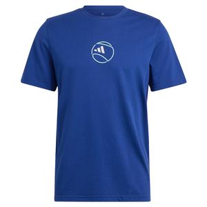 Men`s Category Graphic Tennis T-Shirt Victory Blue