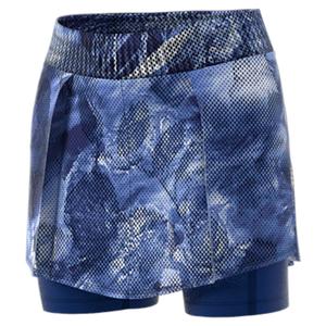 Women`s Melbourne 13 Inch Tennis Skort Multicolor and Victory Blue