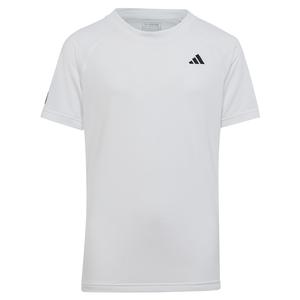 Girls` Club Tennis T-Shirt White