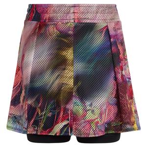 Girls` Melbourne Tennis Skort Multicolor and Black