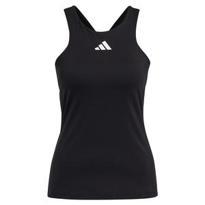 Women`s Y-Back Tennis Tank Black