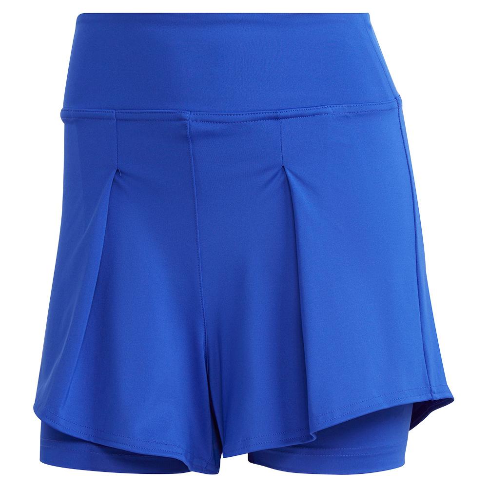 ADIDAS Women`s Match Tennis Shorts Lucid Blue