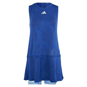 Women`s Melbourne Tennis Dress Victory Blue and Multicolor