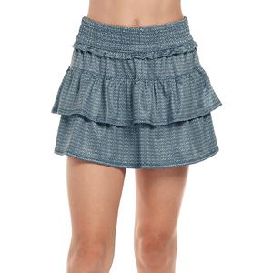 Girls` Royal Palm Tennis Skort with Pocket Slate