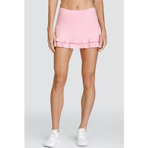 Women`s Jinx 12.5 Inch Double Ruffle Tennis Skort Icing