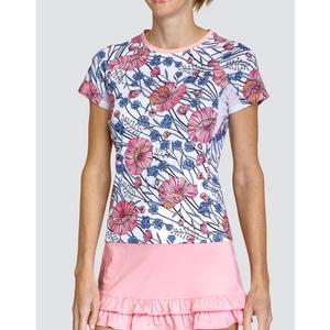 Women`s Eilish Short Sleeve Tennis Top Atlantica