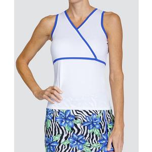 Women`s Mazikeen V-Neck Tennis Tank Mystic Blue