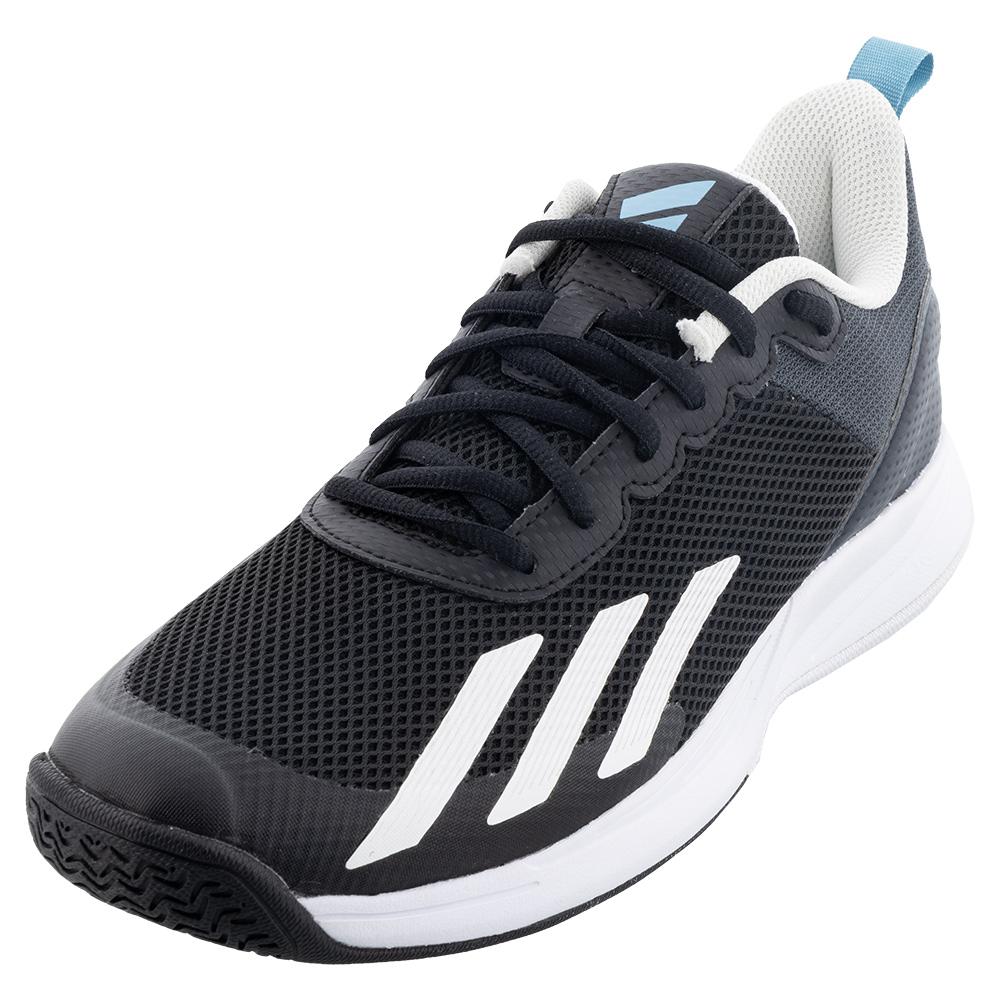 Rango Espectacular Descodificar adidas Men`s Courtflash Speed Tennis Shoes Core Black and Footwear White