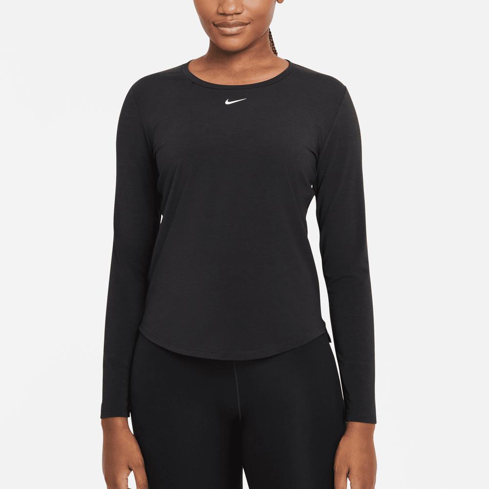 Nike Women`s Dri-FIT UV One Luxe Standard Fit Long-Sleeve Top