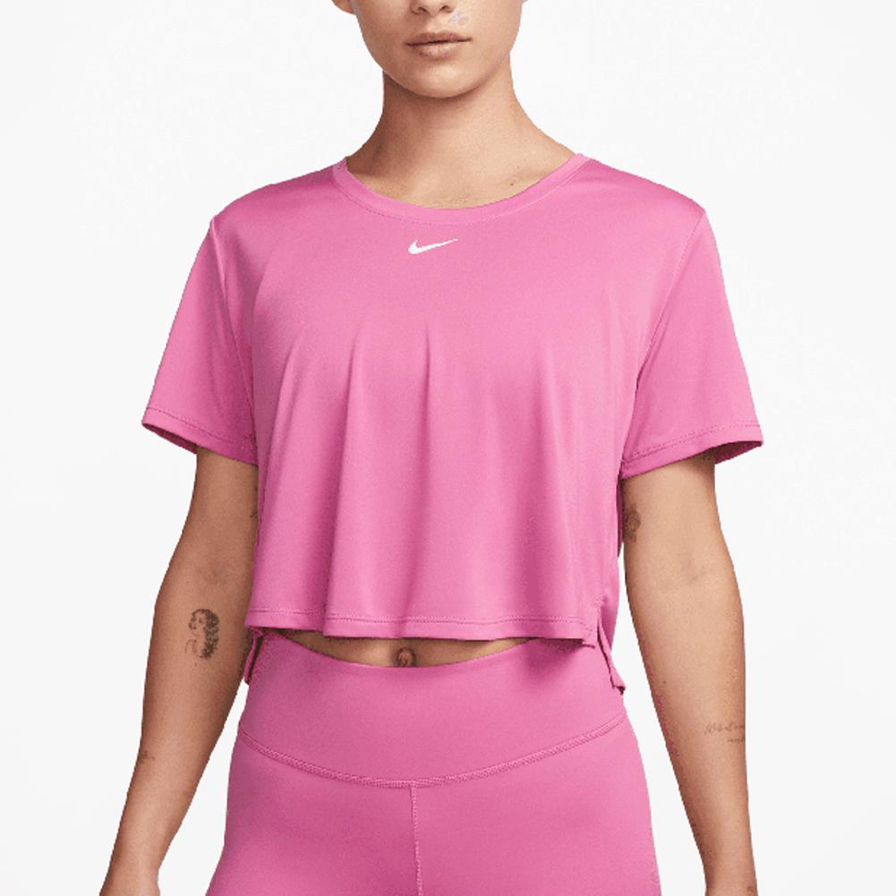 Keizer Validatie Ontwapening Nike Women`s Dri-FIT One Standard Fit Short-Sleeve Cropped Top