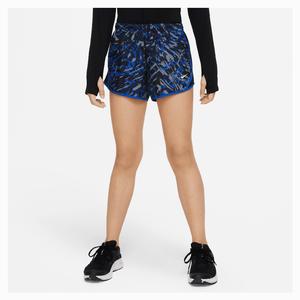 Girls` Dri-FIT Tempo Running Shorts Game Royal and Black