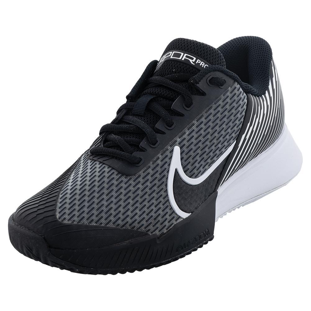 uniek Ten einde raad Ziektecijfers NikeCourt Women`s Air Zoom Vapor Pro 2 Clay Tennis Shoes Black and White