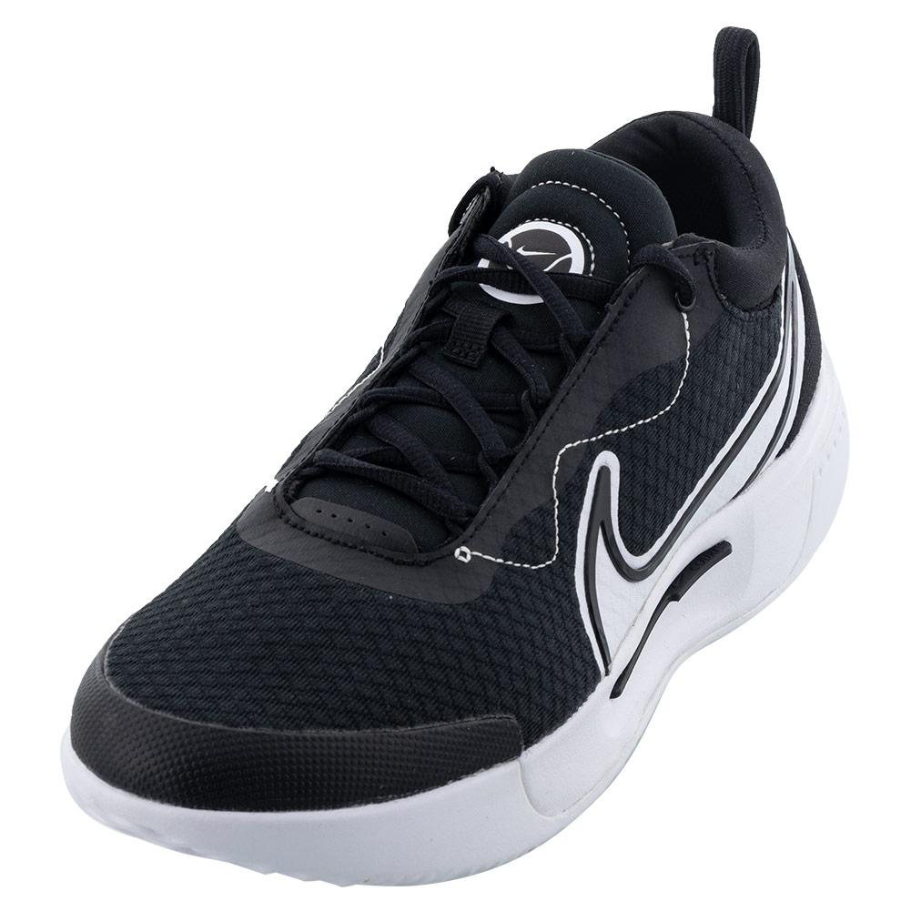  Men's Zoom Pro Tennis Shoes Black And White